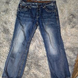 Mens 38×34 ROCK RIVIVAL Jeans